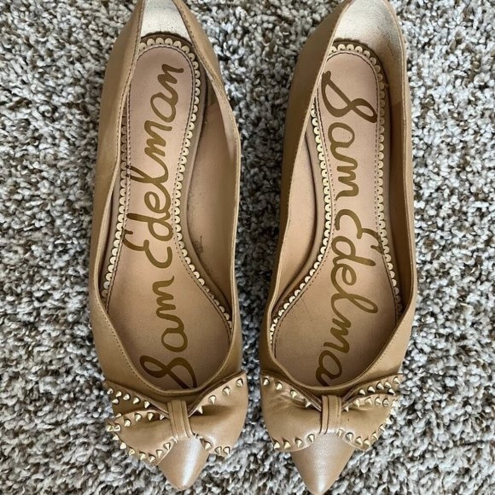 Sam Edelman Leather Flats Size 7 - Picture 3 of 7
